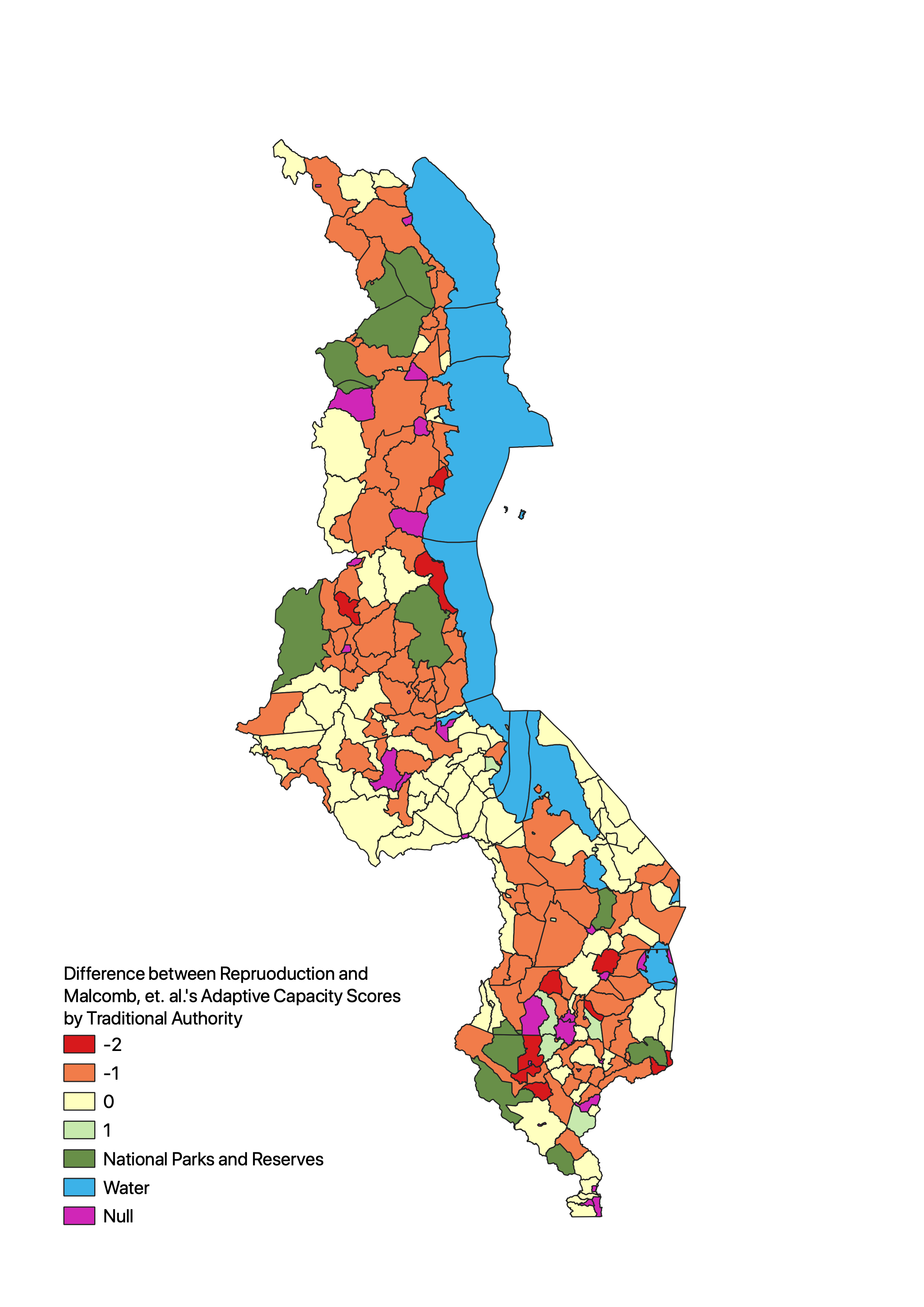 Adaptive Capacity Comparison